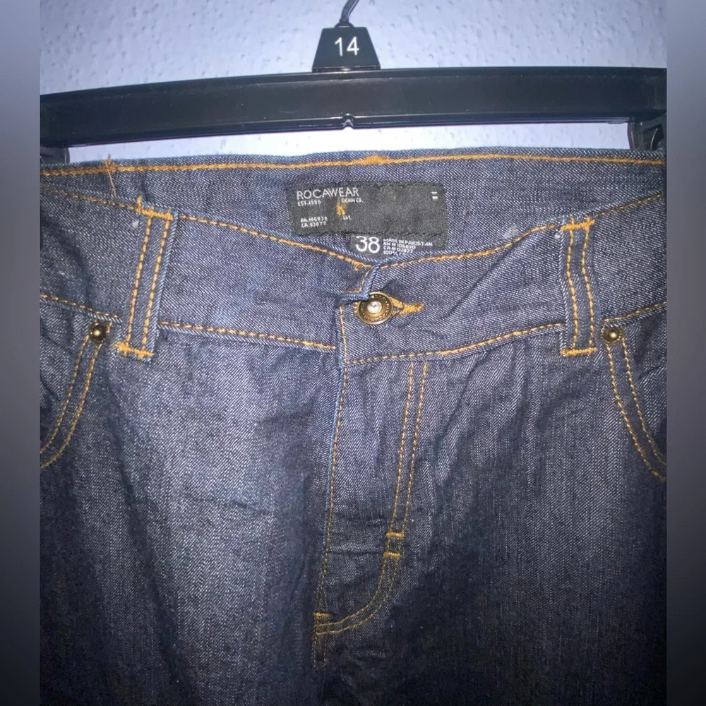 Mens Vintage Rocawear jeans 38X34 - Picture 2 of 7